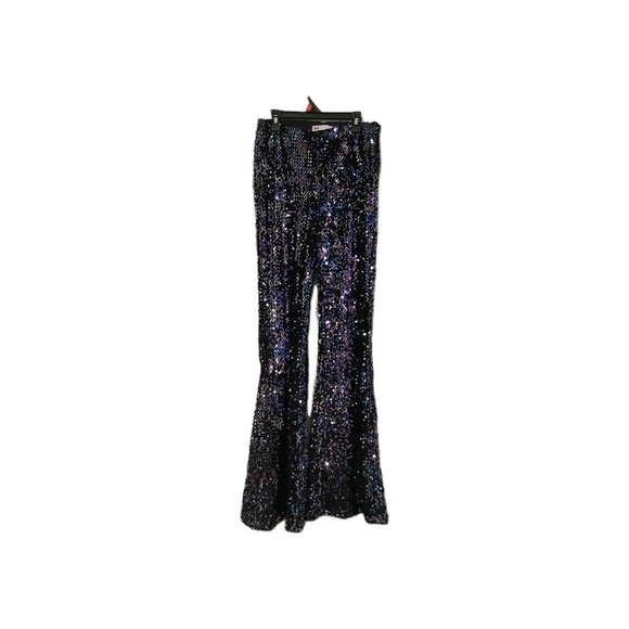 SO Extra Small Sequence Top/Small Sequence Bottom Flare Pants - Picture 2 of 4